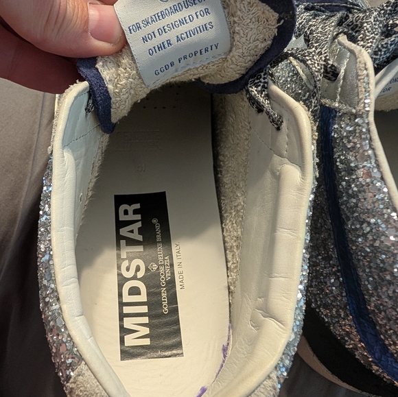 Golden Goose Glitter Mid- Star - Picture 10 of 12